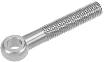 sourcing map M20 x 120mm Machinery Shoulder Swing Lifting Eye Bolt 304 Stainless Steel Metric Thread