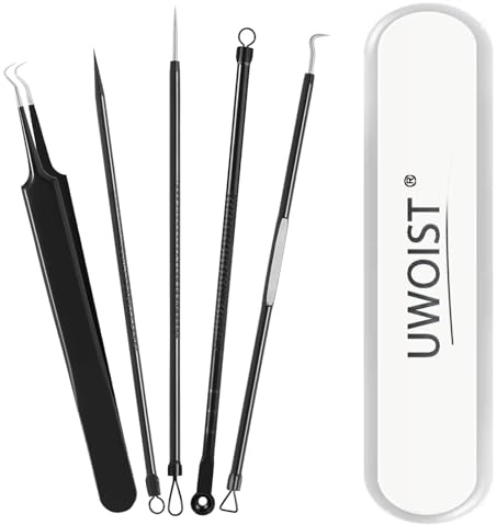 Kit de herramientas para eliminar espinillas, extractor de comedones, kit de eliminación de acné para manchas, herramienta de eliminación de puntos negros, tratamiento sin riesgos para imperfecciones,