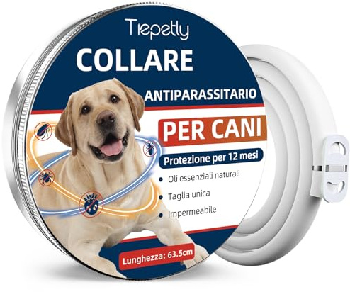 Collare Antiparassitario per Cani Regolabile