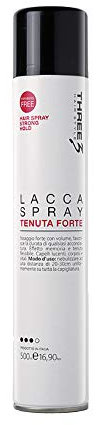 Faipa Three 3 Lacca Capelli Spray Tenuta Forte 500ml