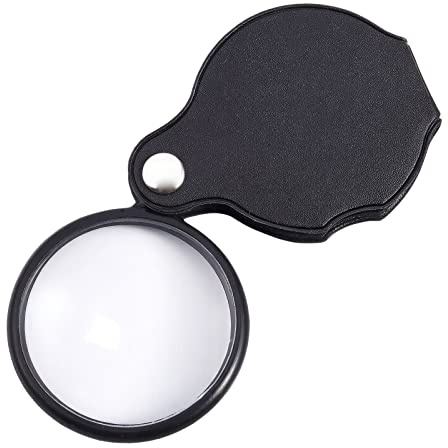 Small Magnifying Glass Childrens Glasses Pocket Magnifier Kids