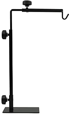 Lampe Chauffante Terrarium Support de Lampe Chauffant TéLescopique Réglable au Sol, Lampe Chauffante Pour Chiots avec Support, pour éClairage de RéCipient en Verre Reptile Tortoise Spider