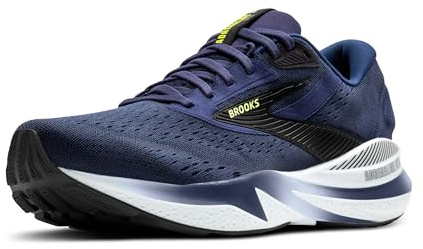 Brooks Adrenaline GTS 24 Stützender Laufschuh für Herren, Peacoat/Black/Sharp Green, 48.5 EU