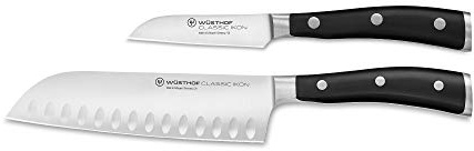 Wüsthof Classic Ikon 2-Piece Asian Chef's Knife Set