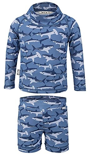 JAN & JUL Sommer Zweiteiliger Badeanzug mit Sonnenschutz für Kinder