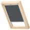 VELUX Original Nature Collection Dachfenster Verdunkelungsrollo, SK08, Cave, mit Grauer Führungsschiene