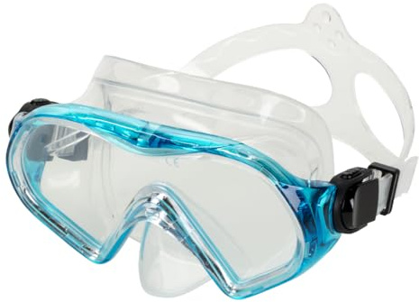Fashy Tauchermaske Explorer für Erwachsene, Unisex, blau