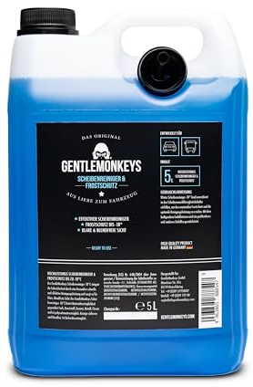 GENTLEMONKEYS Scheibenfrostschutz Fertig-Mix (5l) - Bis -18°C - Für Auto