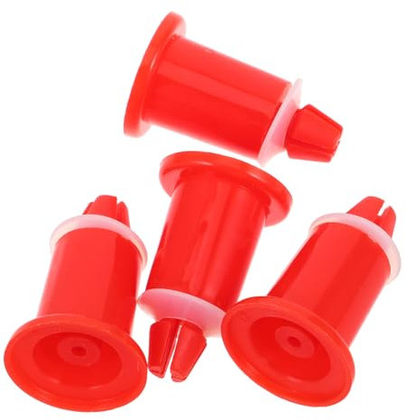 Ciieeo Pies Niveladores Para Bandeja De Báscula Eléctrica Naranja Resistente Compatibles Varias Marcas Instalación Fácil 4 Piezas Uso Para Básculas Electrónicas