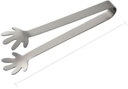 SAGELSHN Pinzas Cocina Barbacoa Pinzas For Barbacoa De Acero Inoxidable, Utensilios De Cocina Al Aire Libre, Pinzas Antiescaldaduras For El Hogar Pinzas para Asar(Palm Clip)