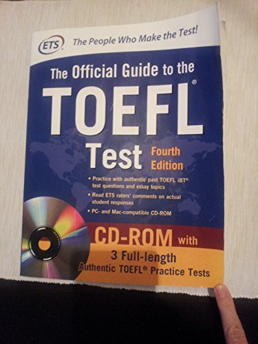 Official Guide to the TOEFL Test With CD-ROM, 4th Edition [Lingua inglese]