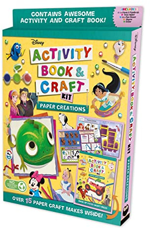 Disney: Activity Book & Craft Kit Paper Creations