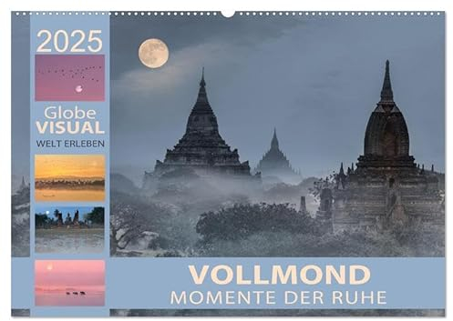 Vollmond - Momente der Ruhe (Wandkalender 2025 DIN A2 quer), CALVENDO Monatskalender