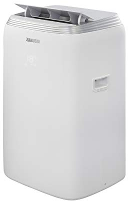 Zanussi ZPAC11001 2 in 1 Air Conditioner & Dehumidifier Unit with Remote Control, 1250 W, White, 21 m2 Coverage, 11000 BTU, Suitable for Home & Office