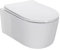 MOG Inodoro suspendido Easy Clean Rimless/Rimfree (sin borde) incl. asiento con mecanismo de cierre suave SOFTCLOSE + extraíble. – ADIGE