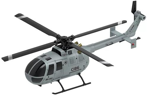 s-idee® C186 Heli 4 Kanal 6 Axis Gyro Höhenstabilisierung Hubschrauber RC Ferngesteuerter Helikopter
