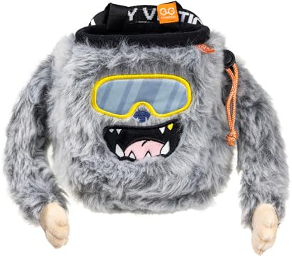 YY Vertical Yeti Kletter-Kreidebeutel, perfekt für Erwachsene und Kinder, Kreidebeutel zum Bouldern, niedlicher Kreidebeutel für Bergliebhaber, Kreidebeutel