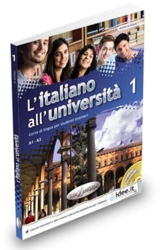 L'italiano all'universita: Libro e quaderno + CD Audio 1 (Level A1-A2)