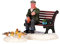 Lemax Christmas Village Feeding Pigeons Set Of 2-42905