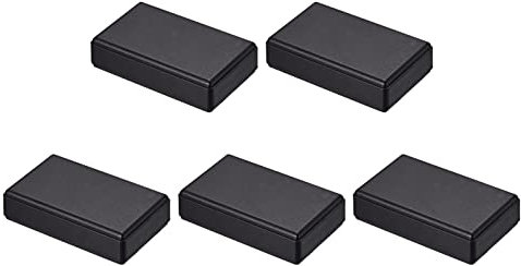 QUARKZMAN 58x35x15mm Elettronico Giunzione Scatola Plastica Sigillato 5pz Involucro Custodia per Elettrico Progetto, Nero