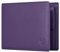 VON HEESEN Leder Geldbörse RFID Schutz I Echtleder Geldbeutel für Damen & Herren I Portemonnaie Brieftasche Wallet Portmonee (Violet)