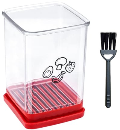 Affettatrice per frutta e verdura portatile, Tranciatore rapido con lama, facile da pulire, per insalate e cucina