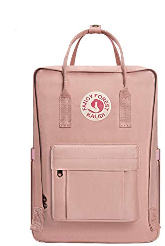 KALIDI Rucksack/Daypack Rucksack Mädchen Jungen & Kinder Damen Herren Schulrucksack mit laptopfach für 15 Zoll Notebook (U-Rosa)