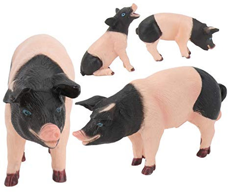 ibasenice 4stücke Teiliges Mini Schwein Simulation Farmtiere Für Mädchen Spielzeug Fantasie Und Kreativität