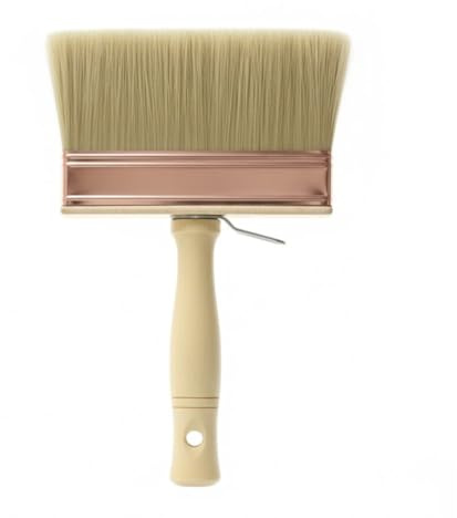 Limewash Block brush | Premium limewash paint brush natural bristle | Wood Stain Brushes for Painting Walls (140cm - Flat)