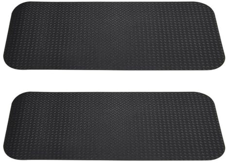 Alfombrilla Antideslizante Para Equipos De Fitness - Protector De Suelo Silicona Duradero Para Cintas Correr, Bicicletas Estáticas Y Yoga | Reducción De Ruido Y Fácil De Limpiar (63.5 X 30 Cm)