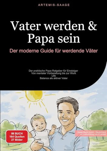 Vater werden & Papa sein: Der moderne Guide für werdende Väter: Der praktische Papa Ratgeber für Einsteiger - Von mentaler Vorbereitung bis zur Work-Life-Balance als aktiver Vater (Vaterschaft)