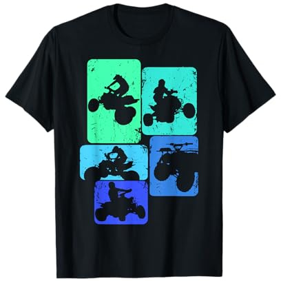 Quad Biker ATV 4 Wheeler Quad Hommes Garçons Enfants T-Shirt