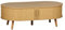 sweeek - Couchtisch mit 2 Schiebetüren und 3 Fächern Holzlook, L 110 x P 59 x H 39cm - Legacy