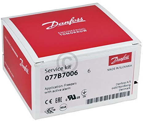 Danfoss Servicekühlthermostat mit Zubehör, für Gefriermöbel mit aktivem Signal