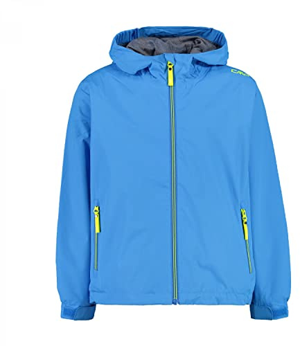 CMP Giacca con Cappuccio Boys Rain | Giacca funzionale per bambini attivi, taglio ergonomico, traspirante, per avventure all'aria aperta
