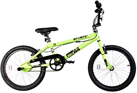 XN Area 44 20 Freestyle BMX Bike w/ 360 Gyro - Green