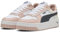 PUMA Damen Carina Street Sneaker, White-Strong Gray-Rose Quartz, 37.5 EU