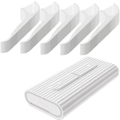 JCUGSBS Hilo dental Dental Floss 110 unidades de barra de hilo dental con soporte para palillos, aletas interdentales con diseño en Y, desechables para limpieza dental