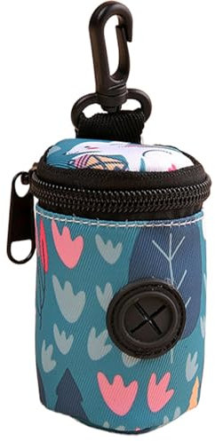 Kotbeutelspender – Hundekotbeutelhalter Aus Polyester | Multifunktionaler Hundebeutelspender, Tragbarer Kotbeutelhalter Für Haustiere, Hochwertiger Kotbeutelhalter Für Katzen, Hunde, Haustiere