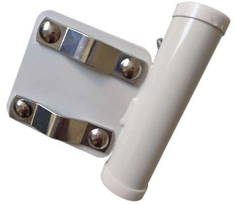 Fazvncv Support de parasol sécurisé pour balustrade de balcon avec fer haute résistance pour extérieur, jardin, terrasse