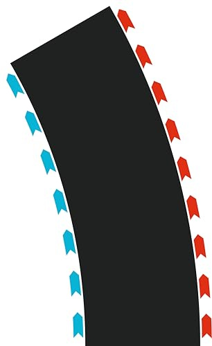 Carrera Hybrid, Track Pack Curves Radius, Extension set with 4 Pieces, 30° Corner Sections, 2 Right and 2 Left Curves, Perfect for Exciting Track Guides