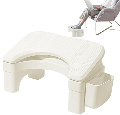 Generico Sgabello per WC, Sgabello per WC, per cacca per gambe per vasino - per piedi regolabile in altezza, sgabello per tozzo, sgabello per accovacciato per adulti da ba