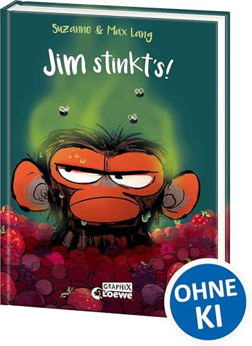 Jim stinkt’s!: Für Jim Panse heißt es ‚Back to School!‘ - Witziges Comic-Buch über das Fehlermachen und daraus Lernen - Zum Vorlesen und ersten Selberlesen für Kinder ab 6 Jahren