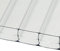 Clear, 1 x 2m (Width x Length) 16mm Multiwall Polycarbonate Sheets Poly Plastic Roof Panel for Lean-to Canopy Conservatory