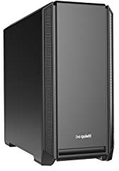 be quiet! Silent Base 601 Black PC-Gehäuse, 2X Pure Wings 2 140mm Lüfter, bis 360mm Radiator, E-ATX Mainboard kompatibel