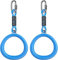 BeneLabel 2 Pack of Ninja Line Gymnastic Rings,Monkey Ring Outdoor Backyard Ninja Line Accessories Set,Swing Bar Rings Obstacle Course for Training Equipment for Kids,1000LB Capacity