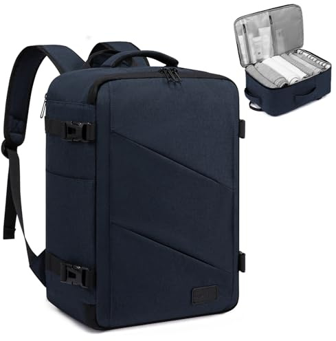 LOVEVOOK Ryanair Cabin Bags 40x30x20 Underseat, Travel Backpack Carry-Ons Hand Luggage Bag, Small Under Seat Rucksack for Ryan Air Plane Travelling, 20L Flight Airplanes Back Pack for Men Women