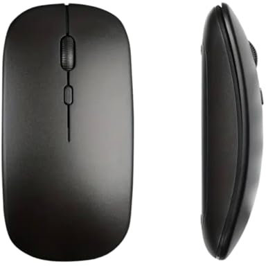 Genérico Ratón Inalámbrico Bluetooth para Tabletas Android Windows Y Computadoras Portátiles con 4 Botones Y Una Resolución De 1600 dpi (Rosa)