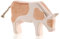 Ostheimer 11023 Kuh braun fressend Höhe 9cm aus Holz