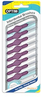 Stoddard Icon Interdental Brush - 1.1mm Purple - 8 per Pack